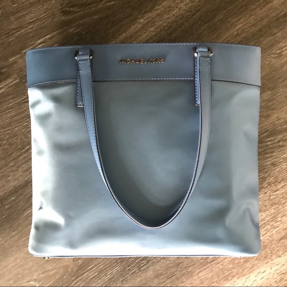🆕 NWT Michael Kors French Blue Tote - Picture 8 of 8